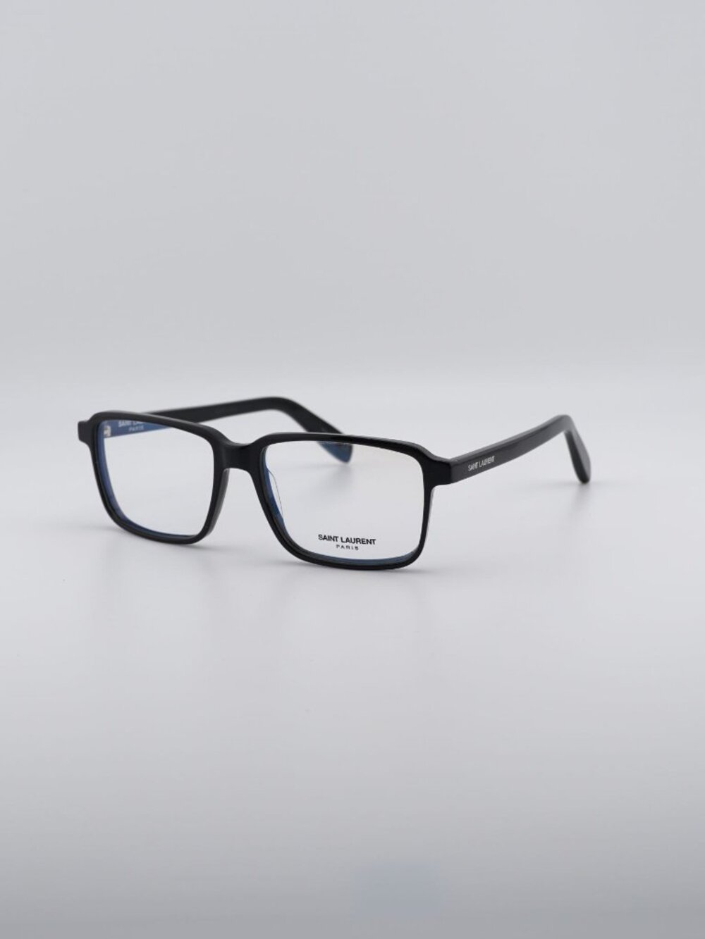 Saint Laurent SL190 005 Eyeglasses Black 56mm Rectangle Frame